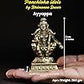260 gm Ayyappa Panchloha Idol 8 cm Height | Solid Panchaloha God Statue