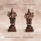 South Vishnu Idol 275gm, Pure Copper