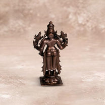 Vishnu Idol 220gm, Pure Copper