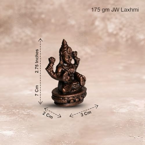 Laxmi Idol 175gm, Pure Copper