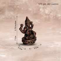 Laxmi Idol 175gm, Pure Copper