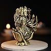 Gayatri Devi Panchloha Idol | 3 Inches Height | 320 Gram Handmade Traditional Hindu Religious Statue