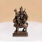 Shiva Parvati on Nandi Idol in Pure Copper, 460gm