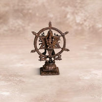 Sudarshan Chakra Idol 145gm, Pure Copper