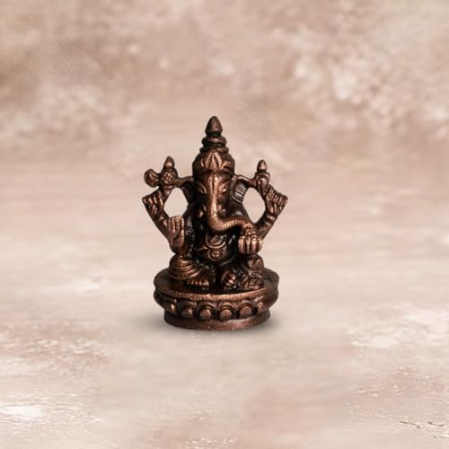Ganesh Idol 200gm, Pure Copper