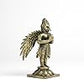 Standing Garuda Panchloha Idol | Size 8 × 3.5 × 3 cm | Approx 170 gm | Handcrafted Traditional Hindu Religious Statue