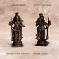 Udupi Krishna Idol 130gm, Pure Copper, Medium Size