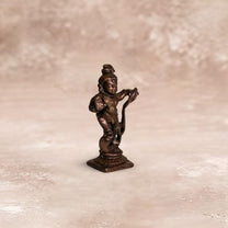 Kalinga Mardana Krishna Idol 40gm, Pure Copper