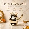 Brass Kindi | Lota | Lutiya | Pooja Kalash for Pooja Room Decor, 4 inches, 450gm