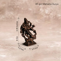 Mahisha Surya Idol 58gm | Pure Copper