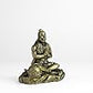 Abhaya Hasta Sitting Hanuman Panchloha Idol | 210 gm | 6 CM Height | Handmade Traditional Lord Hanuman Statue