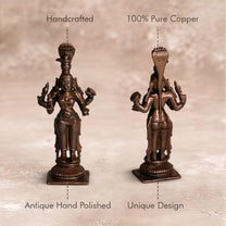 Standing Mari Amma Idol 90gm | Pure Copper