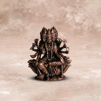 Gayatri Devi Idol in Pure Copper, 320gm