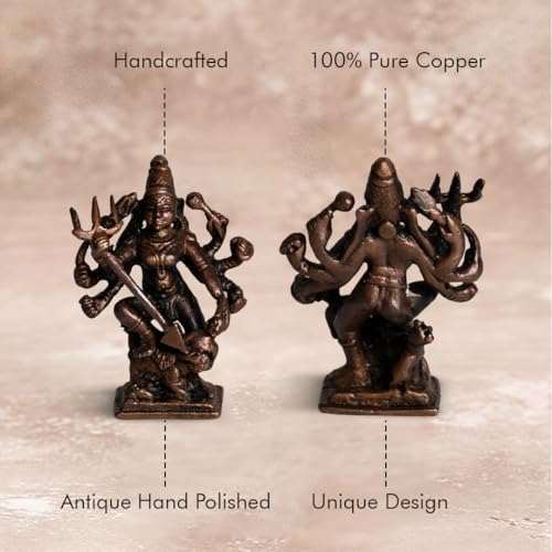 Mahisha Surya Idol 58gm | Pure Copper
