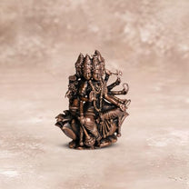 Gayatri Devi Idol in Pure Copper, 320gm
