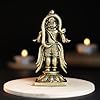 150 Gram Standing Hanuman Panchloha Idol | 3 Inches Height | Handmade Traditional Hindu Religious Statue