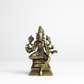 | Varahi Amman Panchaloha Idol | Handcrafted Mini Brass Finish | 7 cm Hindu Goddess idol