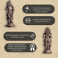 Udupi Krishna with Snake | 12 cm | 410gm Handmade Copper Idol | Antique Patina Finish | Lord Krishna Murti Statue | Pooja Mandir Home