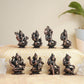 Ashtalakshmi Set 500gm | 2-Inch Handmade Copper Idols Set of 8 | Patina Antique Finish | Lakshmi Devi Murti for Pooja