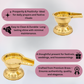 Brass Som Sutra Stand | 20 cm (7.5 Inch), 380 gm Traditional Handcrafted Brass Abhishekam Stand for Shivling & Pooja
