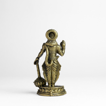 Body Builder Hanuman Panchloha Idol | Size 8 cm | Approx 150 Gram | Handmade Hindu Religious Statue for Home Temple and Pooja
