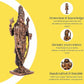 Copper Balaji Idol Spl, 30 Grams, 2.25 inches, Pack of 1 Piece