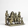 Patha Abhishek Rama Panchloha Idol | 2.6 Inches Height | 420 Gram Handmade Traditional Hindu Religious Statue