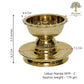 Pure Brass Akhand Diya | Handcrafted in India - 2.5 inches