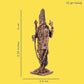 Copper Balaji Idol Spl, 30 Grams, 2.25 inches, Pack of 1 Piece