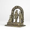Ram Darbar Panchloha Idol | 3 Inches Height | 300 Gram Handmade Shri Ram Sita Lakshman Hanuman Religious Statue