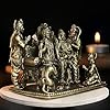 Patha Abhishek Rama Panchloha Idol | 2.6 Inches Height | 420 Gram Handmade Traditional Hindu Religious Statue