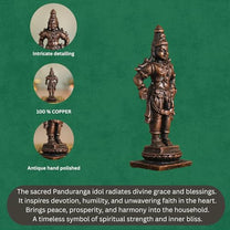 Lord Vishnu Idol | Antique Brass Finish Narayana Murti