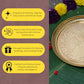 Designer Brass Puja Thali | Premium Gold Polish Pooja Thali with Floral Engraving
