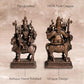 Shiva Parvati on Nandi Idol in Pure Copper, 460gm