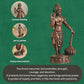 Lord Hanuman Idol with Gada | Antique Brass Finish