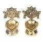 Pure Brass shanku Chakra Table Diya