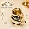 Brass Kindi | Lota | Lutiya | Pooja Kalash for Pooja Room Decor, 4 inches, 450gm