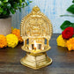 Gaja Lakshmi Kamakshi Brass Diya for Pooja | 5.75 Inch, 380g