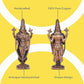 Copper Balaji Idol Spl, 30 Grams, 2.25 inches, Pack of 1 Piece
