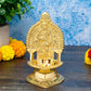 Sai Baba Kamakshi Brass Diya for Pooja | 5.5 Inch, 330g