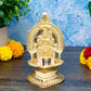 Rajarajeshwari Kamakshi Brass Diya for Pooja | 5.5 Inch, 370g