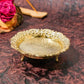Brass Chowki for God Idols | 5-Inch | Heavy-Duty 220 gm Stand