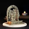 Ram Darbar Panchloha Idol | 3 Inches Height | 300 Gram Handmade Shri Ram Sita Lakshman Hanuman Religious Statue