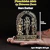 Ram Darbar Panchloha Idol | 3 Inches Height | 300 Gram Handmade Shri Ram Sita Lakshman Hanuman Religious Statue