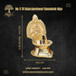 Rajarajeshwari Kamakshi Brass Diya for Pooja | 5.75 Inch, 400g