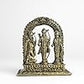 Ram Darbar Panchloha Idol | 3 Inches Height | 300 Gram Handmade Shri Ram Sita Lakshman Hanuman Religious Statue