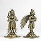 Garuda Hanuman Set Panchloha Idol | 3 inches Height | 320 Gram Handmade Traditional Hindu Religious Statue
