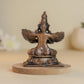 Sitting Garuda 120gm | 2-Inch Handmade Copper Idol | Patina Antique Finish | Garuda Murti for Pooja Ghar