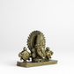 150 gm Balaji Face Panchloha Idol | Size 5 × 6 × 2.5 CM | Handcrafted Tirupati Balaji Divine Face for Home & Temple Décor