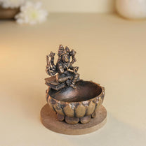 Varahi Urli 160gm | 2.3-Inch Handmade Copper Idol | Patina Antique Finish | Varahi Amman Urli for Pooja Ghar